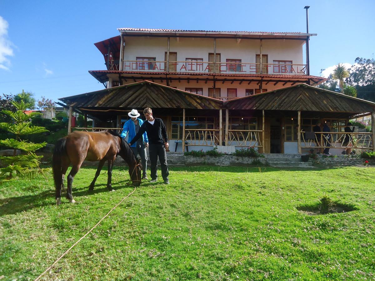 Hostal Taita Cristobal Isinlivi Exterior foto